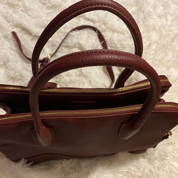 Urban Expressions Maroon Work Tote Bag - Picture 7 of 13